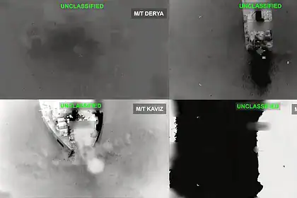 CENTCOM İran'a Ait 5 Petrol Tankerini Vurdu: Biri Umman Körfezi'nde Battı