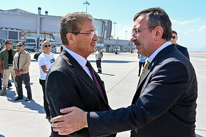 Cevdet Yılmaz Taziye İçin KKTC'ye Gitti: Ercan'da Üstel Karşıladı