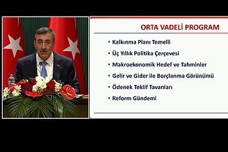 Cumhurbaşkanı Yardımcısı Cevdet Yılmaz: "Ödenek Teklif Tavanları Reform Gündemimizi Ortaya Koymaktadır"