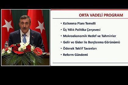 Cumhurbaşkanı Yardımcısı Cevdet Yılmaz: "Ödenek Teklif Tavanları Reform Gündemimizi Ortaya Koymaktadır"