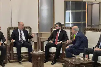 Çevre, Şehircilik ve İklim Değişikliği Bakan Yardımcısı Bulut Şam'da: "Suriye'nin Yanındayız"