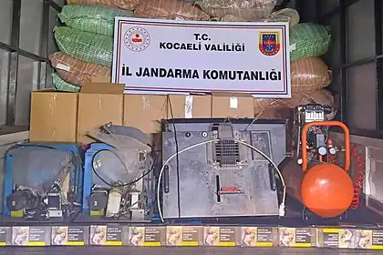 Darıca'da 1 Milyon 750 Bin Kaçak Makaron Ele Geçirildi: Değeri 4 Milyon TL