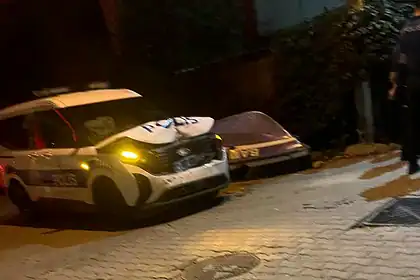 Darıca'da "Dur" İhtarına Uymayan Sürücü Kovalamacada Kaza Yaptı