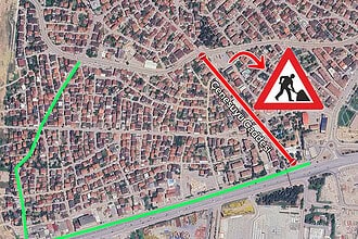 Derince Çenesuyu Caddesi'nde 20 Günlük Altyapı Çalışması: 4 Hat Güzergah Değiştiriyor!