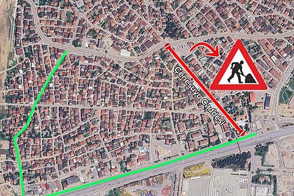 Derince Çenesuyu Caddesi'nde 20 Günlük Altyapı Çalışması: 4 Hat Güzergah Değiştiriyor!