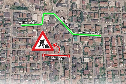 Derince'de O Sokakta Yıkım Var: 144 ve 145 Numaralı Hatların Güzergâhı Değişti