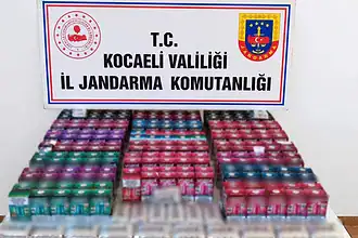 Dilovası ve Gebze'de 3 Araçta 5,4 Milyonluk Kaçak Ürünler Ele Geçirildi