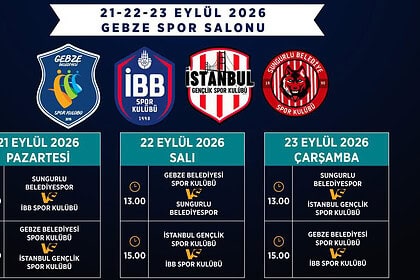 Gebze Belediyesi’nden Merhum Başkan Yardımcısı Dursun Ali Arslan Anısına Voleybol Turnuvası!