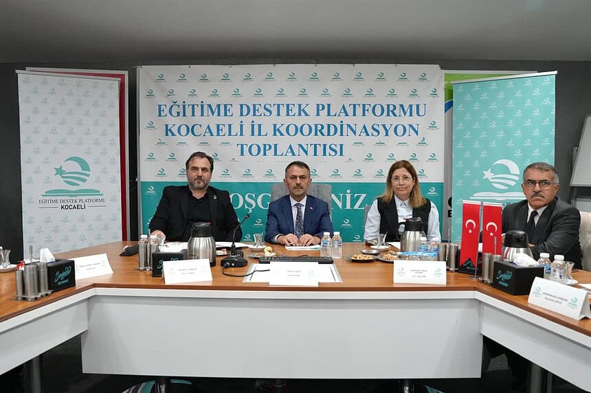 Eğitime Destek Platformu Kocaeli Toplantısı Vali İlhami Aktaş Başkanlığında Yapıldı!