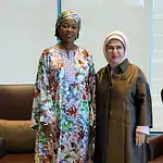 Emine Erdoğan New York'ta Fatima Maada Bio ile Buluştu