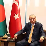 Erdoğan New York'ta Bangladeş Başbakanı Rahman ile Görüştü