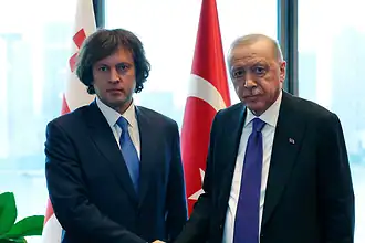 Erdoğan New York'ta Beş Liderle Görüştü: Kobakhidze'yi Kabul Etti