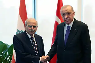 Erdoğan New York'ta Selam'ı Kabul Etti: Lübnan'a Destek Sözü