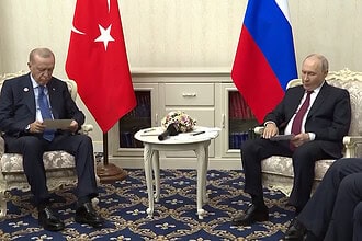 Erdoğan Putin'le Görüştü: "İlişkiler Her Döneme Göre Çok Daha İleri"