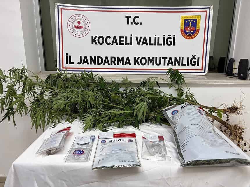 Kocaeli'de Jandarmadan Uyuşturucu Operasyonu: 1 Kilo Esrar Ve Metamfetamin Ele Geçirildi!
