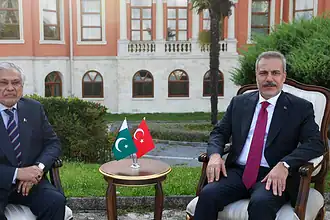 Fidan ve Dar Filistin İçin Ortak Tutumu Teyit Etti