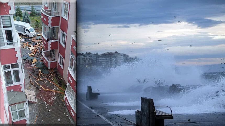 Rüzgarın Hızı 80 Km'ye Ulaşacak! Kocaeli İçin Kritik Hava Durumu Uyarısı!