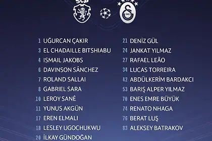 Galatasaray'ın Sporting Kamp Kadrosunda 3 Sakat İsim Yer Almadı