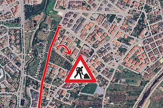 Gölcük Çiftlik Mahallesi'nde Yol Çalışması: Hastane Caddesi 2 Gün Kapalı
