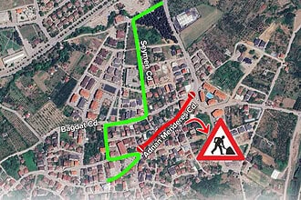 Gölcük İhsaniye Mahallesi Adnan Menderes Caddesi'nde 10 Günlük Üstyapı Çalışması!
