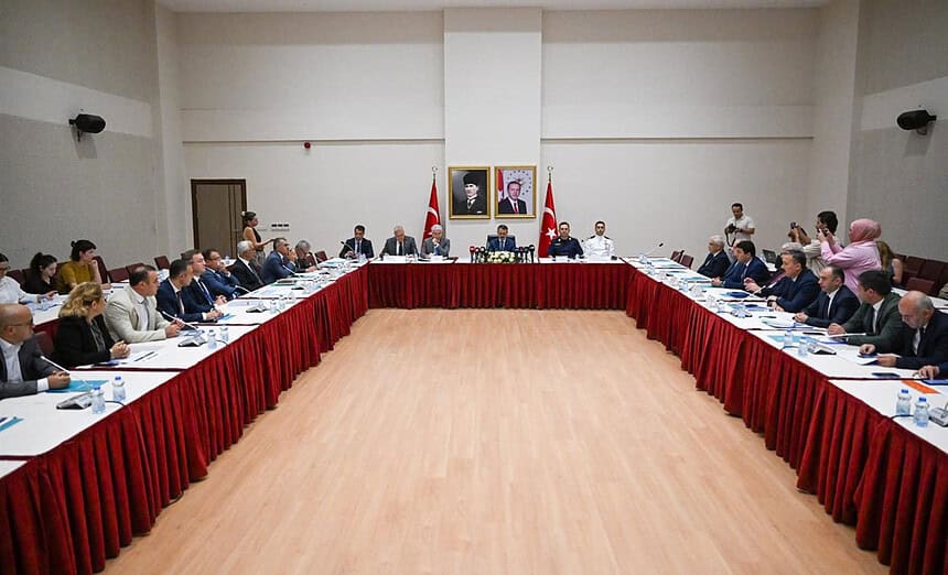 Vali Aktaş Başkanlığında Güvenlik Zirvesi
