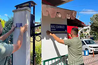 İhaleyle Basılan Tabela Bitti: Kocaeli Büyükşehir Belediyesi 1 Yılda 15 Bin Sokak ve Kapı Tabelası Yeniledi