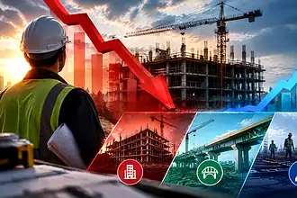 İnşaat Üretimi Temmuz'da Yıllık Yüzde 4,7 Geriledi