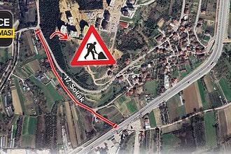 İzmit Çayırköy Mahallesi'nde Gece Üstyapı Çalışması: 17. Sokak 1-10 Eylül Geceleri Kapalı!