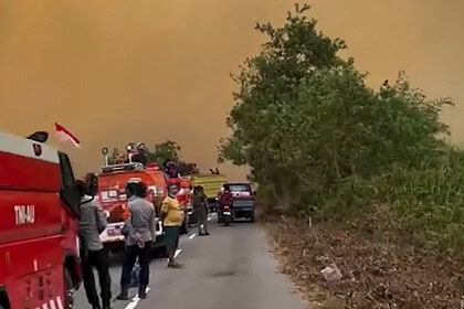 Kalimantan'da Orman Yangını Sürüyor: 50 Binden Fazla Kişi Hastalandı