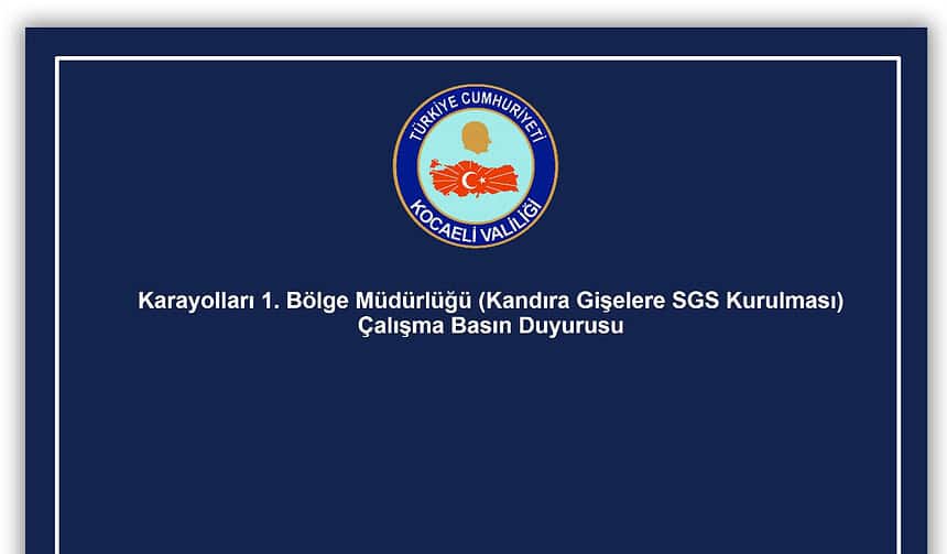 Sürücülerin Dikkatine! TEM Otoyolu Kandıra Gişeleri Gece Saatlerinde Tamamen Kapanıyor!