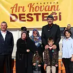 Kartepe'de 125 Arıcıya 250 Takım Kovan Desteği Verildi