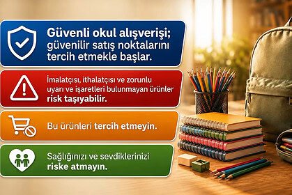 Ticaret Bakanlığı'ndan Güvenli Okul Alışverişi Uyarısı: Kırtasiye Ürünlerinde Bu Detaylara Dikkat!
