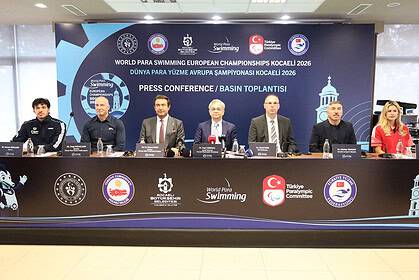 Dünya Para Yüzme Avrupa Şampiyonası Kocaeli 2026 İçin Basın Toplantısı Gerçekleştirildi!