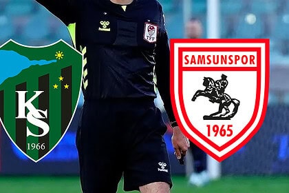 Turka Kocaeli Stadyumu'nda Kritik Maç: Kocaelispor - Samsunspor Karşılaşmasını Kim Yönetecek?