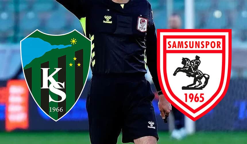 Turka Kocaeli Stadyumu'nda Kritik Maç: Kocaelispor - Samsunspor Karşılaşmasını Kim Yönetecek?