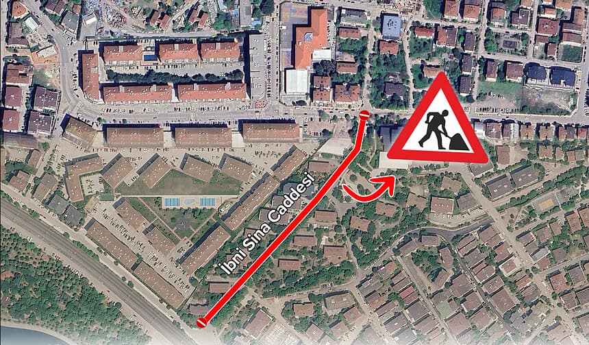 Körfez'de İbni Sina Caddesi Trafiğe Kapatılıyor: 1-6 Eylül Altyapı Çalışması!