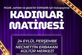 Körfez Belediyesi'nden Kadınlara Özel Matine: Katılım Ücretsiz!
