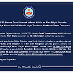 Kocaeli Valiliği Duyurdu: İzmit, Gebze, Kartepe Ve Diğer İlçelerde Nüfus Müdürlükleri KPSS İçin Mesai Yapacak!
