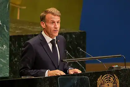 Macron Gazze İçin BM'de Sordu: "Kenarda Durup İzlemek Zorunda mıyız? Asla"