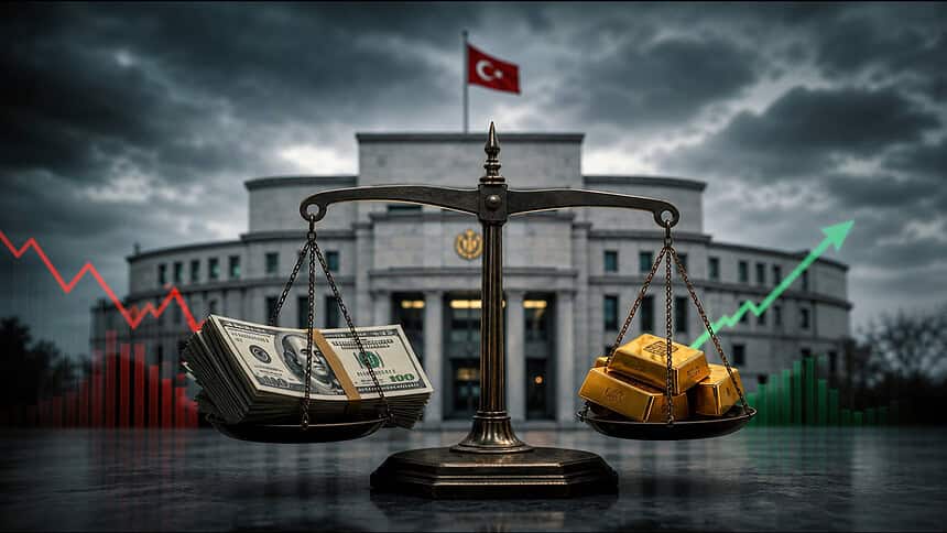Merkez Bankası Rezervleri 252 Milyon Dolar Eridi: Brüt Döviz Geriledi