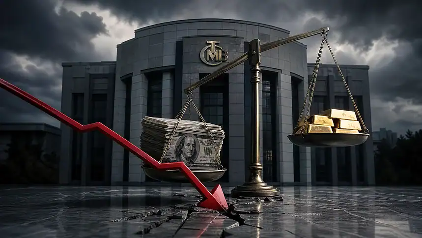 Merkez Bankası Rezervleri Bir Haftada 4,3 Milyar Dolar Eridi