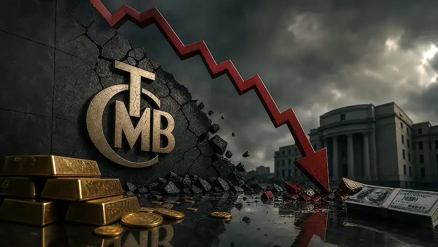 Merkez Bankası Rezervleri Bir Haftada 5,5 Milyar Dolar Eridi