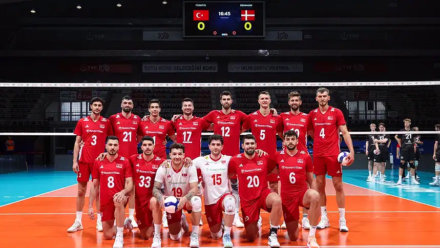 A Milli Erkek Voleybol Takımı Yarın Almanya Karşısında Sahaya Çıkıyor