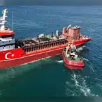 Milli Tarama Gemisi UAB Mavi Vatan Suya İndirildi: Türk Tersanesinde İlk