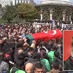 "Motovlogcu Dayı" Cumhur Kahraman Son Yolculuğuna Uğurlandı: Konvoy Havadan Görüntülendi