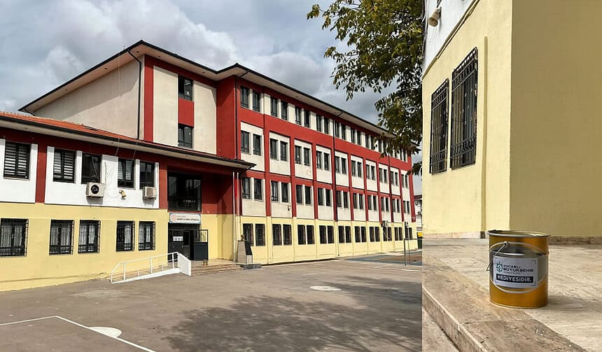 Kocaeli Büyükşehir’den Eğitime Büyük Katkı: Okullara 7,3 Milyon TL’lik Boya Desteği!
