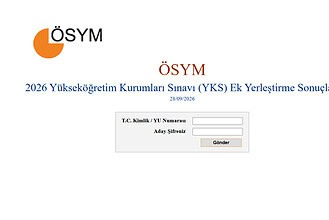 2026-YKS Ek Yerleştirme Sonuçları Açıklandı: ÖSYM T.C. İle Sonuç Sorgulama Ve Kayıt Tarihleri!