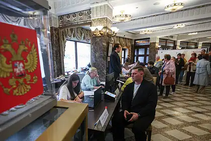Rusya'da Savaştan Sonra İlk Kez Sandığa Gidildi: Duma Seçimi Başladı