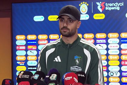 Kocaelispor Kalecisi Serhat Öztaşdelen'den Galatasaray Maçı Sonrası Açıklama: "Çok Talihsiz Bir Gol Oldu!"