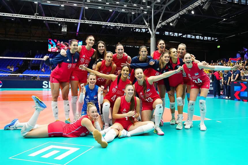 CEV Avrupa Şampiyonası'nda Bronz Madalya Sırbistan'ın: Polonya'yı 3-1 Yendiler!